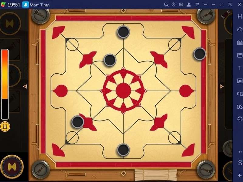 Carrom Titan Elite Game Screenshot